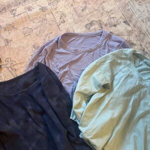 Lululemon Tops Bundle - Lavender, Mint, Navy